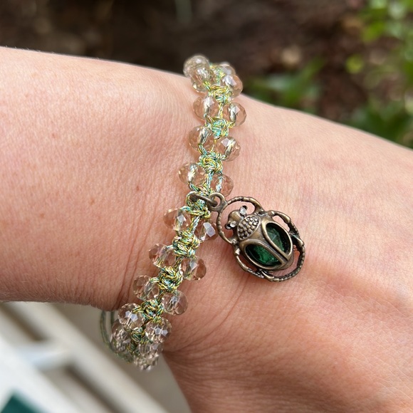 Egyptian Scarab Bracelet - Picture 15 of 16